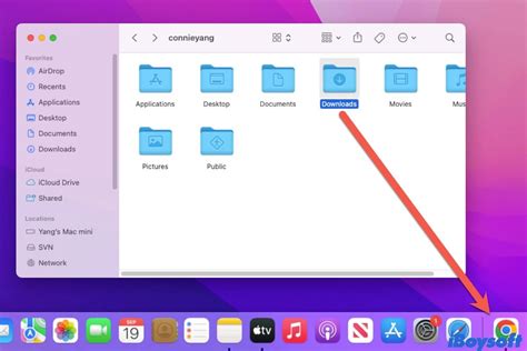downloads disappeared from dock mac